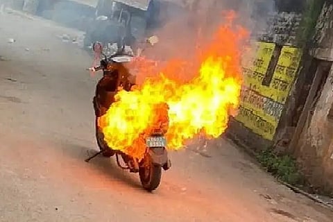EV fire incidents