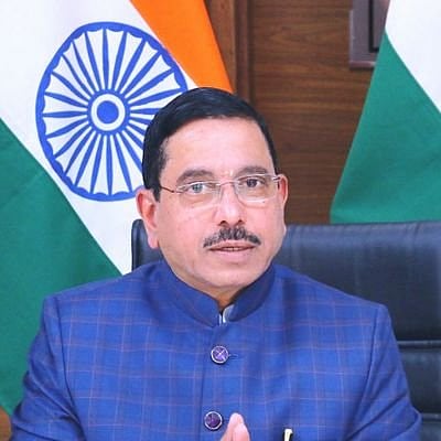 A file photo of Union Minister for Coal and Mines Pralhad Joshi
