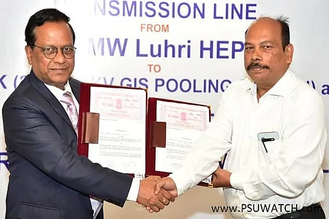 SJVN signs contract agreement for power transmission of Luhri hydro project stage-1