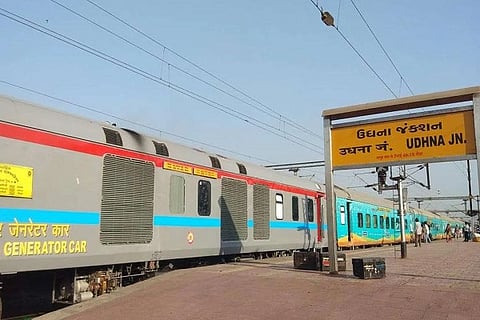 Udhna station finds place in India Book of Records as a green railway station