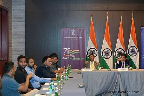 Union Minister Piyush Goyal held an engaging interaction with venture capitalists in San Francisco Bay Area