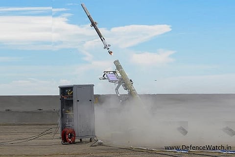 DRDO conducted successful flight tests of Very Short Range Air Defence System on Tuesday (Photo: DRDO)