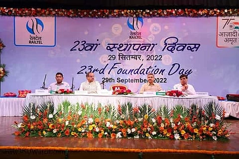 RailTel celebrated its 23rd Foundation Day on September 29 (Photo: RailTel)