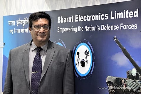 Dinesh Kumar Batra during Aero India 2021 when he was elevated as Director (Finance) of BEL (File: Defence Watch)