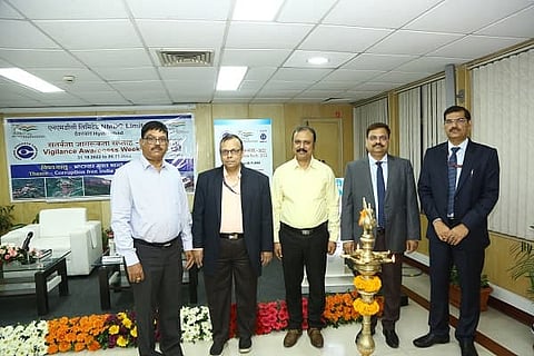 VAW 2022: Chief Technical Examiner of CVC visits NMDC