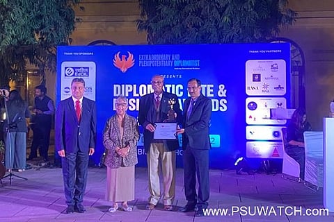 RITES honoured with ‘Best Engineering Consultancy Firm’ award