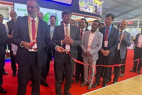 CMD inaugurated POWERGRID stall at UP Global Investors Summit
