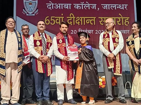 awarding degrees to students