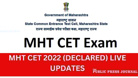 MHT CET 2022 (DECLARED)