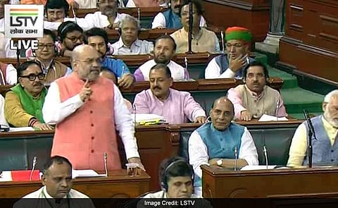 When the opposition MP interrupted, Shah stopped the speech: Said- It does not suit your age and seniority... Got the answer- Why are you angry?