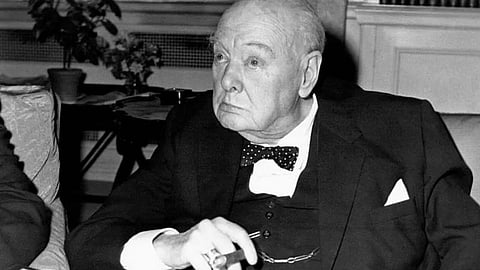What was the role of Winston Churchill in the death of lakhs of people in Bengal?