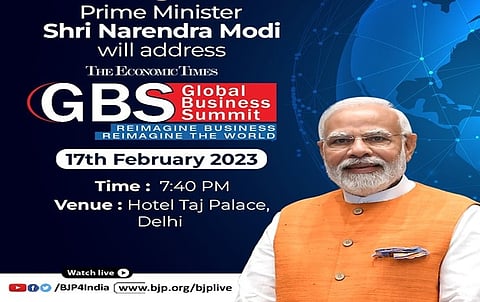 PM Modi to address ET Global Business Summit in the national capital today