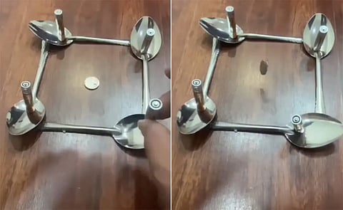 The coin started flying in the air as soon as the battery was inserted, people said - Do not throw this Fake Video, know the whole truth!