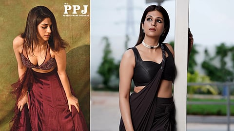 The gorgeous Shraddha Das trending in social media now a days