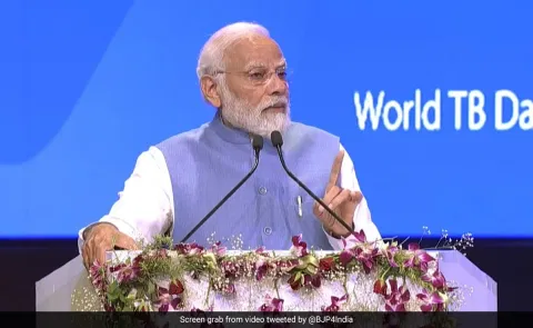 India working on target of ending TB by 2025: PM Modi