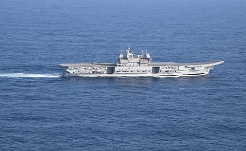 Indian Navy's Commander's Conference today, emphasis on coordination between the three armed services