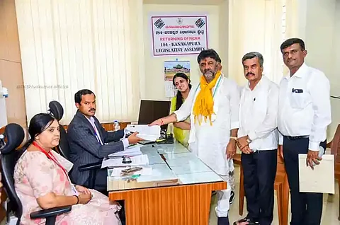 Karnataka Election 2023: DK Shivakumar filed nomination from Kanakapura seat, know how many crores the owner is