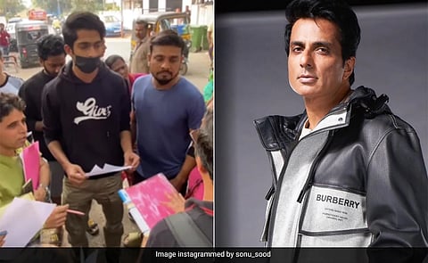In the absence of Sonu Sood, son Ishaan took over the responsibility of helping people, father's chest swelled with pride after watching the video