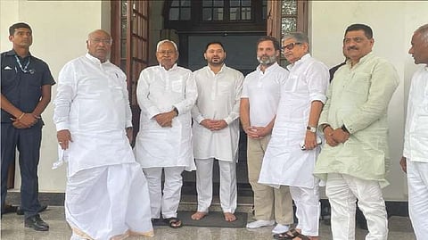 Mission 2024: 'Will try to unite Opposition', says Nitish Kumar after meeting Mallikarjun Kharge, Rahul Gandhi