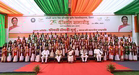 PRESIDENT OF INDIA GRACES 25TH CONVOCATION