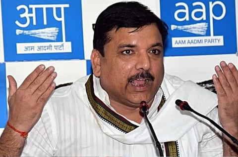 Delhi Liquor Policy: AAP MP Sanjay Singh claims – ED is raiding the house of my colleagues