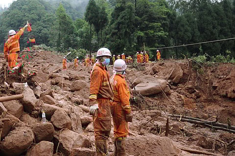 China Landslide