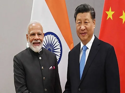 India PM Modi-Xi Jinping meeting