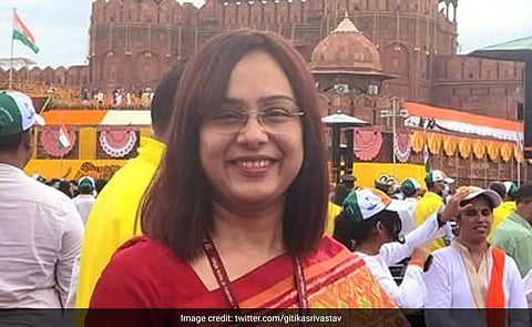 India handed over the command of the Indian High Commission in Pakistan to a woman for the first time.