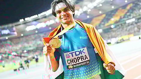 Amazing display of hard work, concentration and dedication.. Golden Boy creates history again..