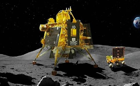 "Hope to wake up again...": ISRO told - Moon lander and rover went into sleep mode.
