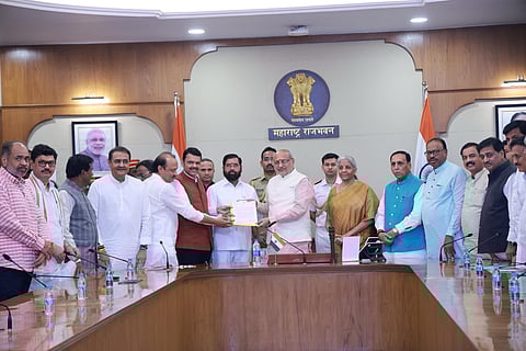 Mahayuti submits claim to Governor for formation of government; Devendra Fadnavis strong contender for CM post