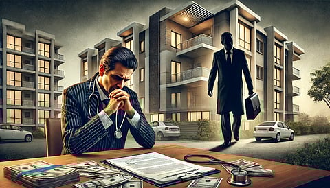 नवी मुंबईतील एका ४८ वर्षीय डॉक्टरची फ्लॅट विक्रीच्या बनावट व्यवहारात एका महिलेसह तीन व्यक्तींनी ७० लाख रुपयांची फसवणूक केल्याची माहिती आहे.