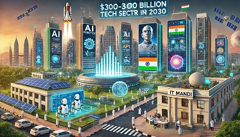India’s technological sector is on rise & is expected to reach $300-350 billion in next five years: Raksha Mantri at 16th Foundation Day of IIT Mandi
“India’s technological sector is on the rise and is expected to reach 300-350 US billion dollars in the next five years. With more than 1.25 lakh start-ups and 110 unicorns, our country is emerging as the third-largest start up ecosystem in the world,” highlighted Raksha Mantri Shri Rajnath Singh while addressing the 16th Foundation Day of the Indian Institute of Technology (IIT) Mandi, Himachal Pradesh on February 24, 2025. He encouraged the students to leverage this period of growth and opportunity, ensuring that they not only contribute to India’s technological advancements but also lead the way globally in key areas of research and development.
Shri Rajnath Singh emphasised the necessity of innovation and knowledge creation in shaping the future of technology. He underscored the importance of fostering a culture of entrepreneurship and innovation that would allow India to lead in emerging fields such as Artificial Intelligence, machine learning, and digital technologies. He lauded the institution's outstanding contributions to shaping India's technological and scientific advancements. He also highlighted IIT Mandi’s pivotal role in fostering innovation and research, and laid stress on India’s rising prominence as a global leader in technology.
In the context of national security, Shri Rajnath Singh urged IIT Mandi to play a more significant role in defence-related technologies. He commended the existing collaboration with DRDO and called for further contributions in areas such as Artificial Intelligence (AI)-driven warfare, indigenous AI chip development, cybersecurity, and quantum technology.
Raksha Mantri also threw light on India’s progress in defence self-reliance, highlighting that “India has achieved 88% self-sufficiency in ammunition production, and defence exports have reached approximately Rs 23,000 crore in 2023-24. Our goal is to reach Rs 50,000 crore in defence exports by 2029.” He bolstered the government's commitment in creating a robust defence industry in India, one that supports both the security of the nation and contributes to the country’s economic growth. He called on IIT Mandi’s students to contribute to this vision by focusing on technological solutions that can enhance India’s defence capabilities and further advance the nation’s self-reliance in this critical sector.
In line with India’s emerging digital economy, Shri Rajnath Singh shared key highlights on the country’s remarkable digital progress. “India’s telecom sector is now the second-largest in the world. With the success of initiatives like UPI, India is setting global standards in digital transactions. We are in the midst of an unparalleled digital revolution,” he said. He encouraged the students to actively contribute to the development of India’s digital ecosystem, reiterating that technological innovation is central to India’s growth story in the coming decades.
Further urging the students to excel in technological innovation in order to make the country developed by 2047, Raksha Mantri advised them to follow the principles of Initiate, Improve, and Transform (IIT). Shri Rajnath Singh also motivated them to be bold in their pursuit of knowledge and to remain persistent in the face of challenges. He also spoke about the need for courage and resilience as the country faced the challenges of the future, and highlighted the importance of working collectively to address national challenges with technology and innovation.
Shri Rajnath Singh also encouraged the students to be disruptors and not just adapters in the fast-paced world of technology. “The biggest challenge today is to adapt to the rapidly changing technology, but also to create new technologies. Don’t just be adapters; become the disruptors who lead innovation,” he added. He spoke about the significant opportunities available to young innovators, stressing the importance of shaping new paradigms rather than simply following existing trends. Raksha Mantri further stated that this is the time of the ‘Indian Dream’—a time where the aspirations and achievements can redefine the global landscape. He motivated the students to set ambitious goals and to aim high in their careers, as their work would have a lasting impact on India’s trajectory in this landscape.
Shri Rajnath Singh congratulated IIT Mandi on its achievements stating that “In the last 15 years, the institution has secured a distinguished place on the educational map, not only of India but the world. It is a perfect blend of ancient heritage and modern technological education.” He mentioned the region's rich historical significance, emphasising that the existence of IIT Mandi at such a culturally and historically enriched location symbolises the union of antiquity and modernity.