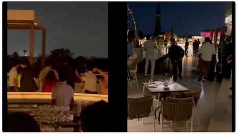 New Delhi, March 26: A late-night brawl at a popular bar in South Delhi turned violent when a heated argument escalated into a physical fight. A video of the incident, now circulating on social media, shows multiple individuals involved in the altercation, with one man being attacked with a glass bottle.
According to eyewitnesses, the fight began over a minor dispute and quickly intensified, leading to broken furniture and shattered glass. The footage captures chaos inside the establishment, with bystanders attempting to intervene. Security personnel eventually managed to control the situation before the police were alerted.
Authorities have confirmed that an investigation is underway. The injured individual was taken to a nearby hospital for treatment. Legal action is expected against those responsible for the violence.
This incident has raised concerns about safety in nightlife venues, prompting calls for stricter security measures at bars and clubs in the city.