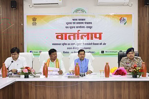 रेड कॉरिडोर से डेवलपमेंट कॉरिडोर की ओर बढ़ रहा बस्तर” : केंद्रीय राज्य मंत्री तोखन साहू