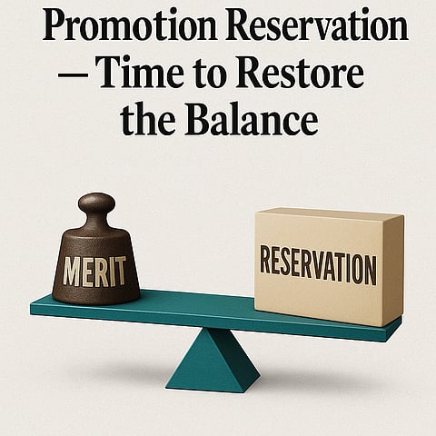 Promotion Reservation — Time to Restore the Balance