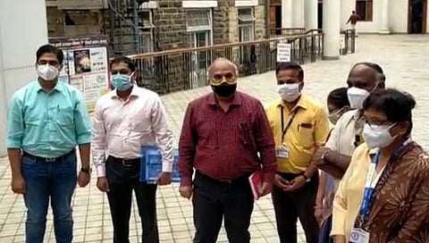 कोल्हापूर जिल्ह्यात कोरोना आढावा घेण्यासाठी केंद्रीय पथक दाखल झाले आहे