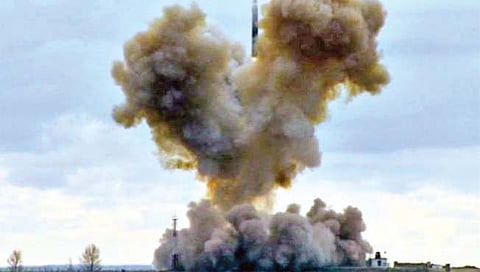 रशियाचे क्षेपणास्त्र ध्वनीपेक्षाही वेगवान, रशियाची यशस्वी चाचणी