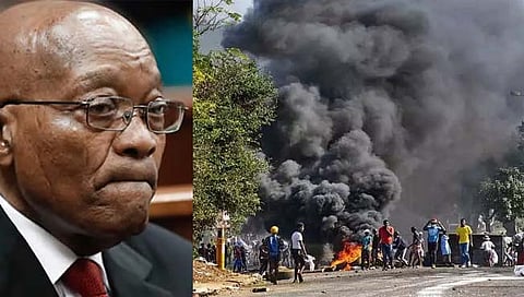 दक्षिण आफ्रिकेच्या माजी राष्ट्रपतीला तुरुंगात टाकले; समर्थकांनी पेटवली दंगल