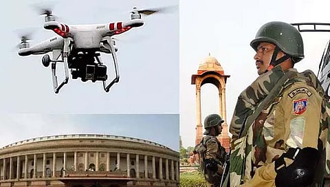 दिल्लीमध्ये ड्रोन हल्ला होण्याची शक्यता, सुरक्षा यंत्रणा सतर्क