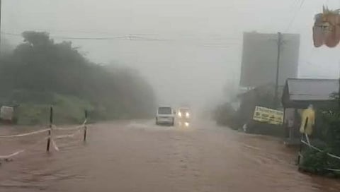 महाबळेश्वर परिसरात १०० इंच पावसाची नोंद