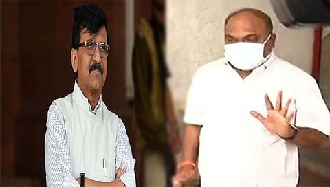 अनिल परब यांनी घाईघाईत संजय राऊत यांची घेतली भेट