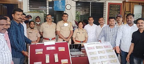 इनकम टॅक्सचे अधिकारी असल्याचे सांगून सराफाला लुटणारी नऊ जणांची टोळी जेरबंद