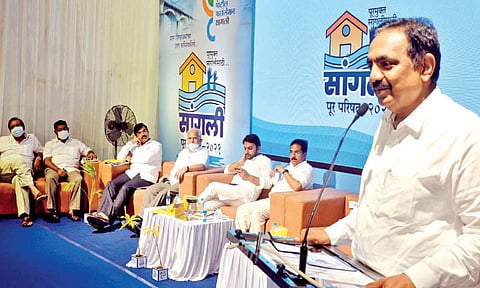 जयंत पाटील म्हणाले पंचगंगेचे पाणी बोगद्यानेे राजापूरला सोडणार