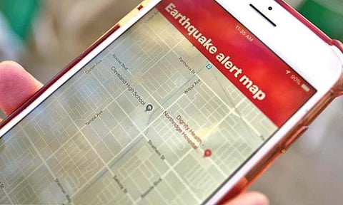 भूकंपाचा इशारा देणारे मोबाईल अॅप विकसित