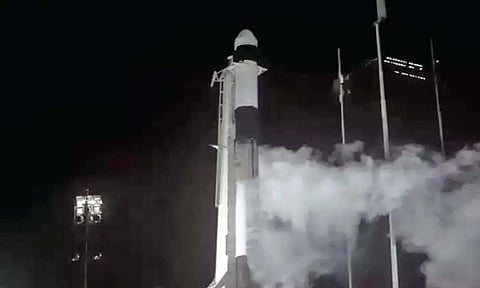 स्पेस एक्स ची ‘आईस्क्रीम डिलिव्हरी’!