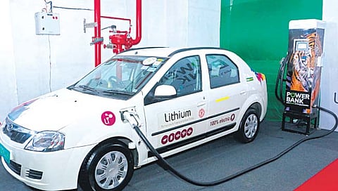 इलेक्ट्रिक वाहन चार्जिंग केंद्र दादरला सुरू