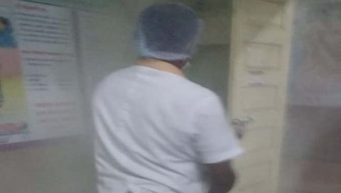 इचलकरंजीतील IGM रुग्णालयाला आग, मोठा अनर्थ टळला