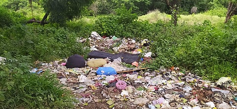 ताथवडे : सेवा रस्त्यावर कचर्याचे साम्राज्य