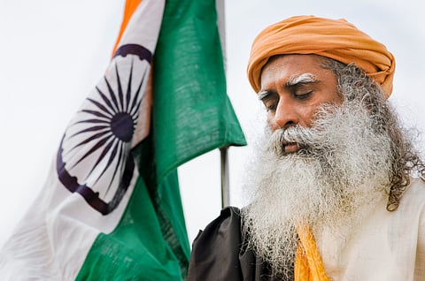 सद्गुरू जग्गी वासूदेव यांनी स्वातंत्र्यदिनानिमित्त संदेश दिला.